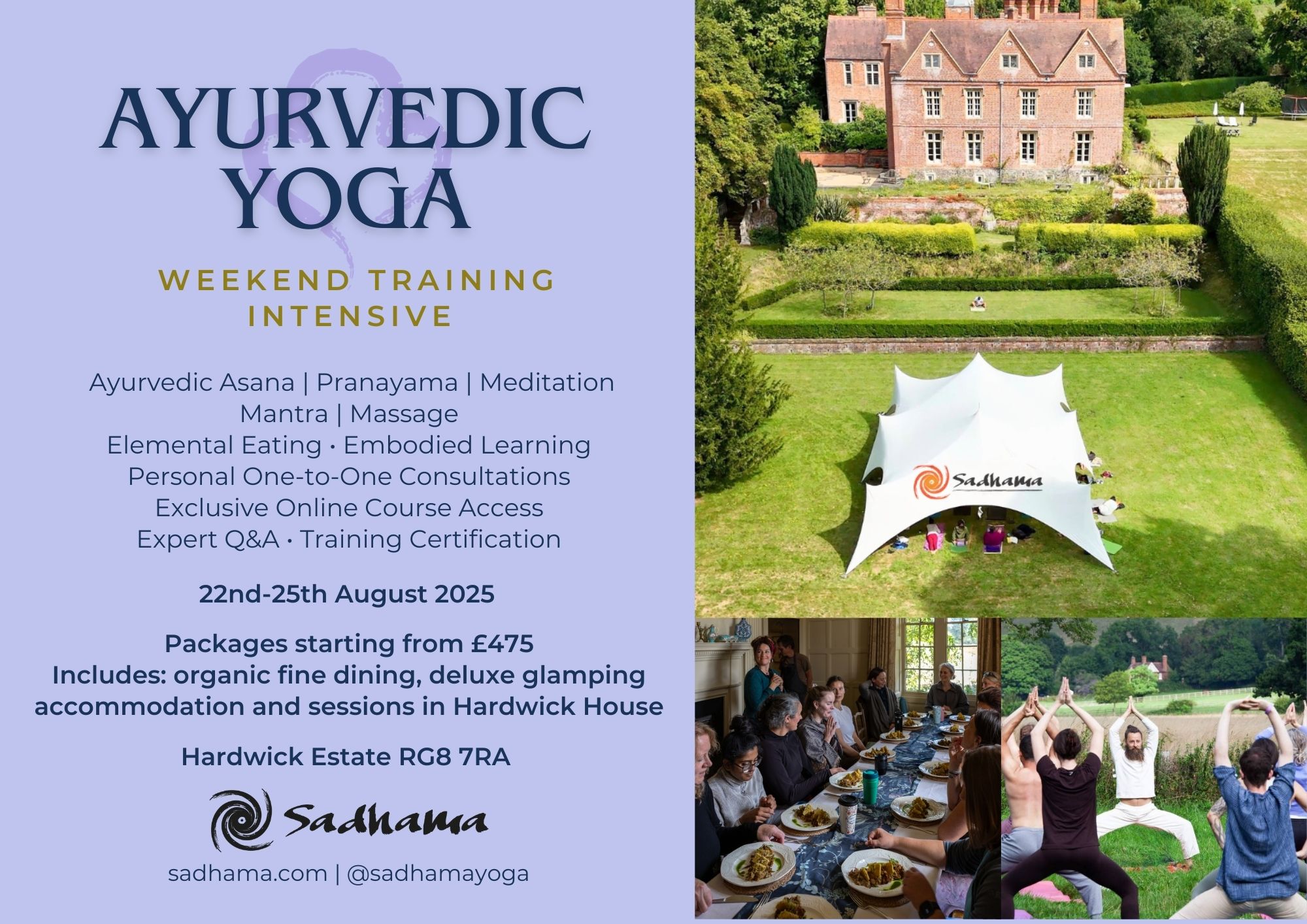 Ayurveda Retreat: Rejuvenate Your Yoga Practice – Sadhama